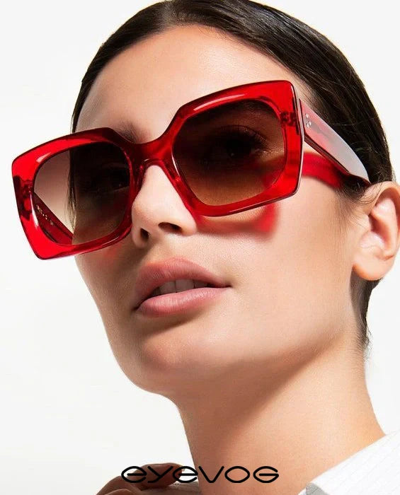 Oversized sunglasses in Saudi Arabia