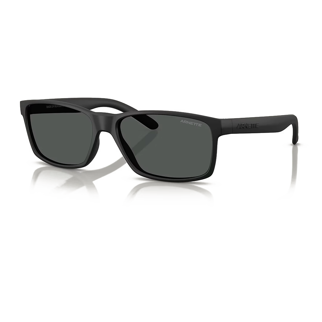 Arnette AN 4185 447/87 Man Sunglasses Black Rubber