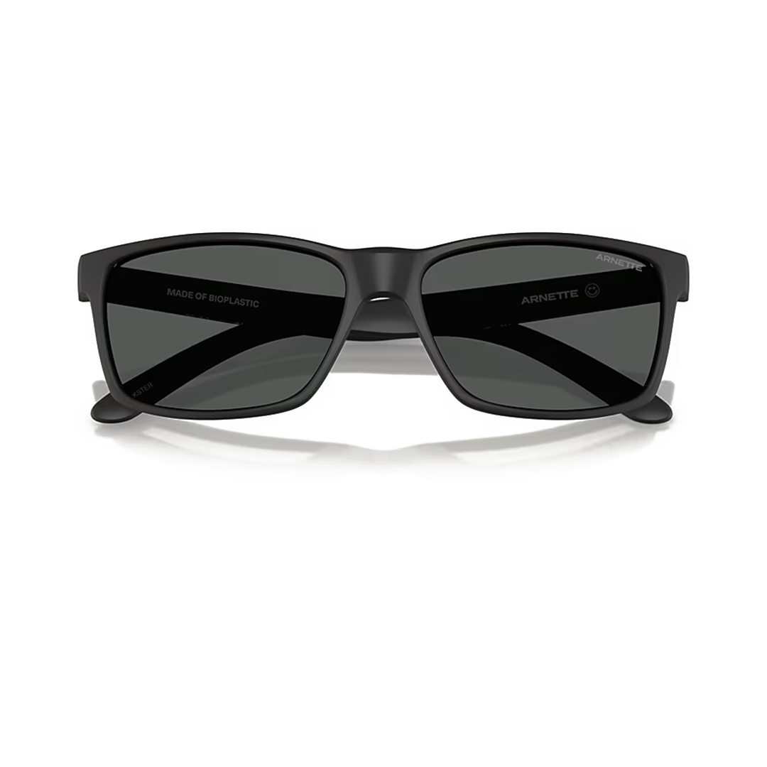 Arnette AN 4185 447/87 Man Sunglasses Black Rubber