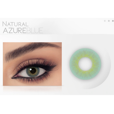 Celena Natural Collection Contact Lens - Azure Blue