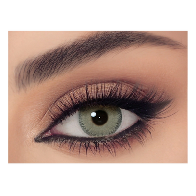 Celena Shaded Collection Contact Lens - Greyish Green