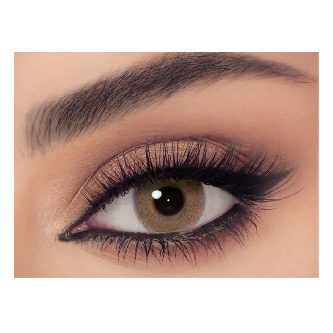 Celena Shaded Collection Contact Lens - Walnut Brown