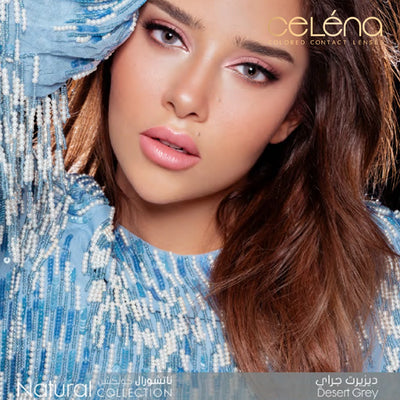 Celena Natural Collection Contact Lens - Desert Grey