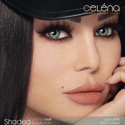 Celena Shaded Collection Contact Lens - Glam Green