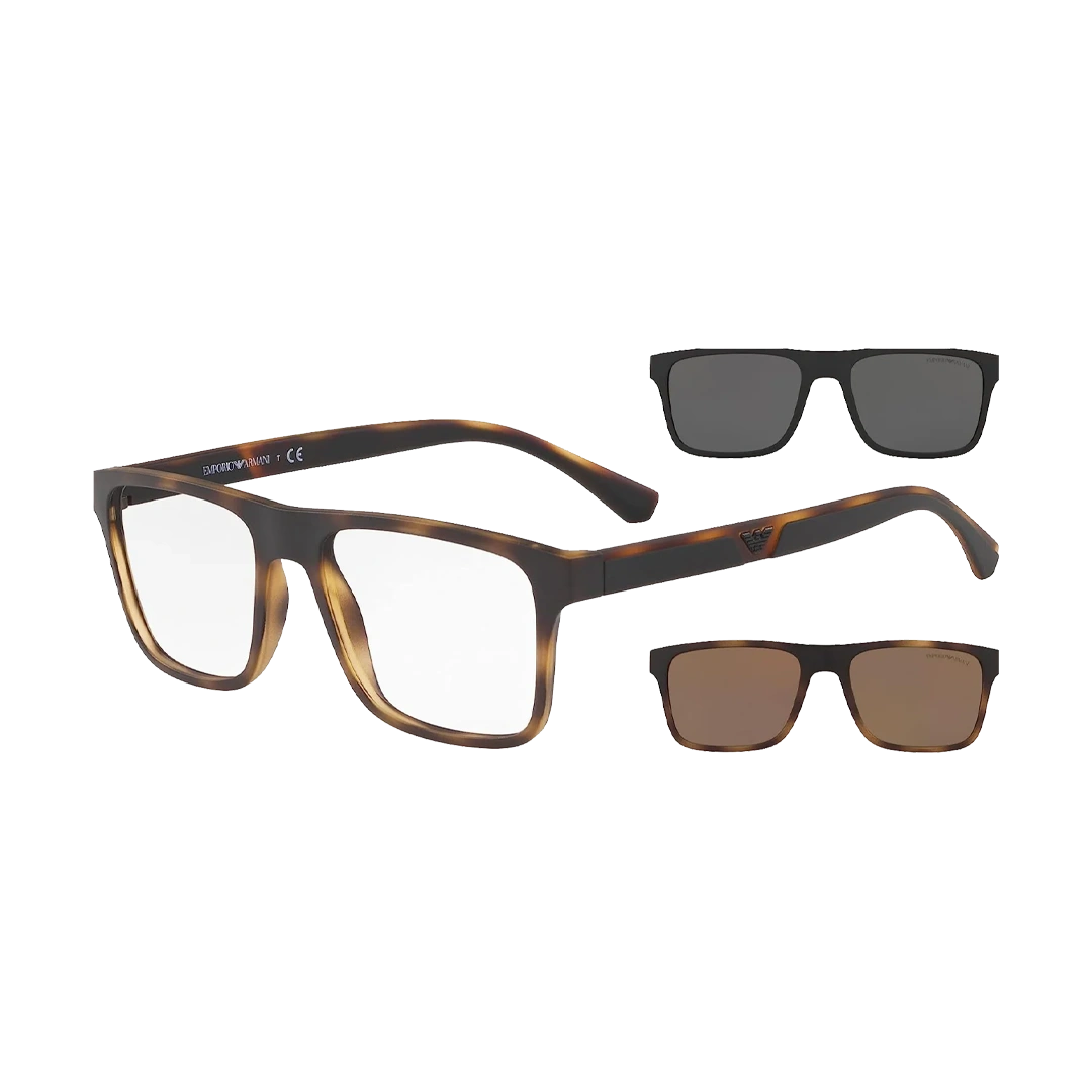 Emporio Armani EA4115 Unisex Clip On Sunglasses