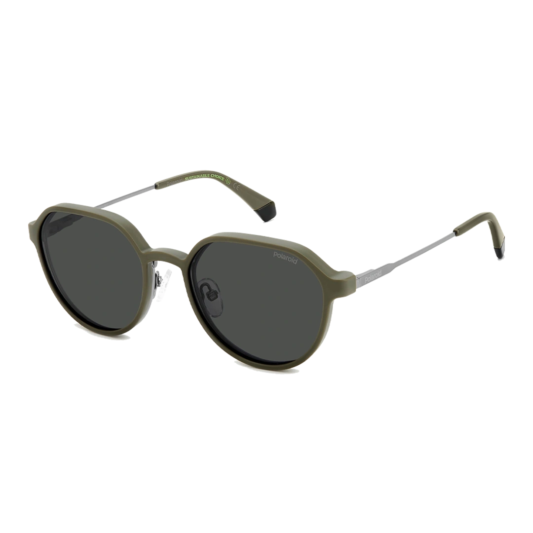 Polaroid PLD 6204/CS SMF/M9 Unisex Clip-On Sunglasses in Saudi