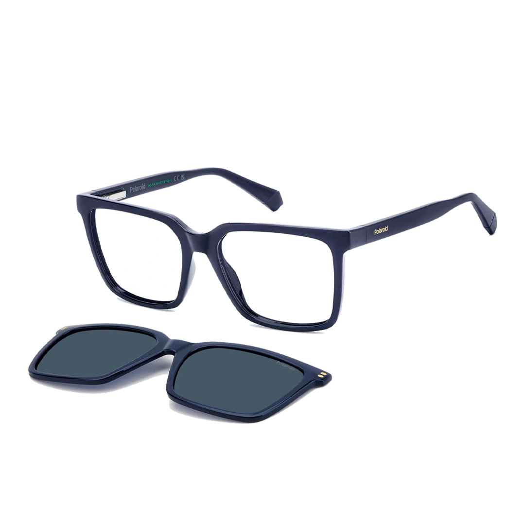 Polaroid PLD D556/C Man Sunglasses with Clip-On in KSA