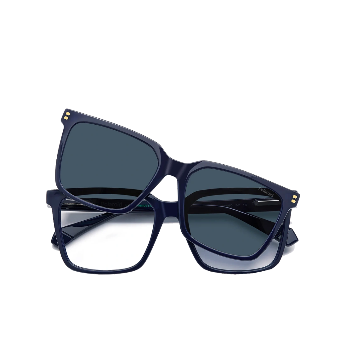 Polaroid PLD D556/C Man Sunglasses with Clip-On in KSA