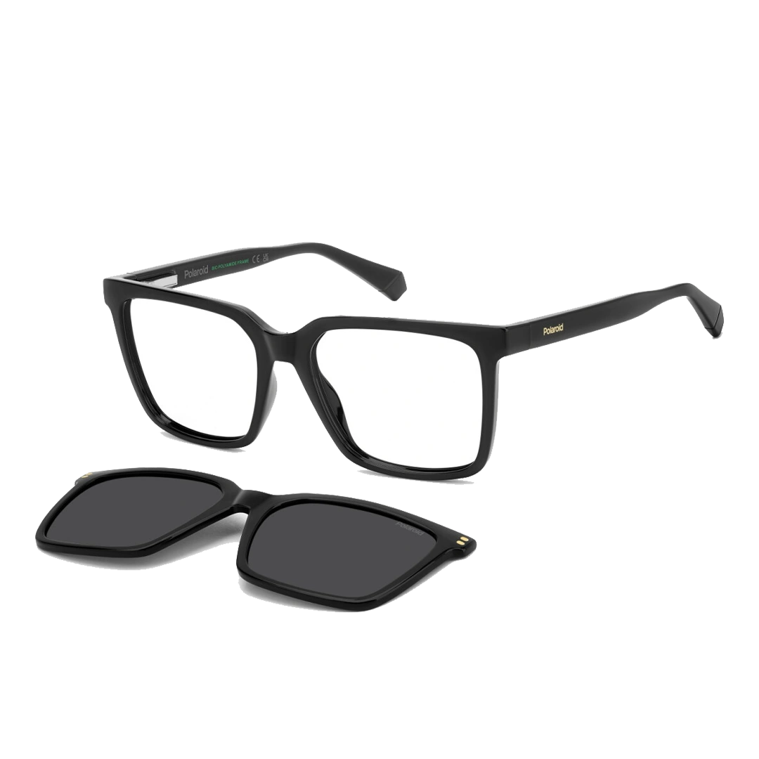 Polaroid PLD D556/C Man Sunglasses with Clip-On in KSA