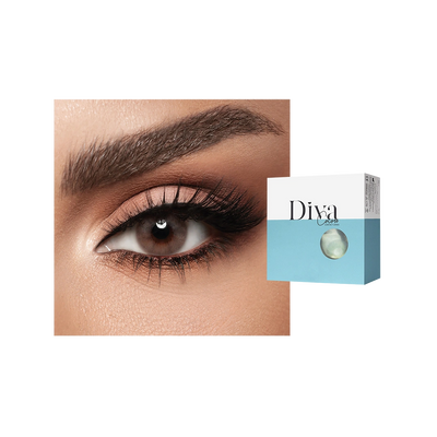 Diva Amber Contact Lens